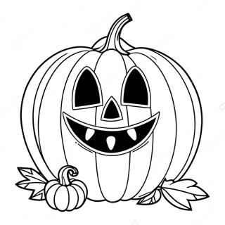Jack O Lantern målarbild | Jack O Lantern målarbild