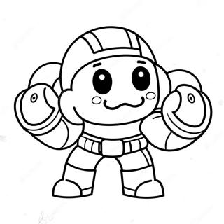 Brawl Stars färgläggningssida | Brawl Stars målarbild