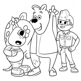Nickelodeon målarbild | Nickelodeon målarbild