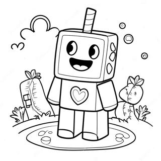 Alphablocks Roligt Äventyr Målarbild | Alphablocks målarbild