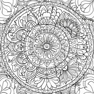 Kreativ Mandala Målarbild | Kreativ målarbild