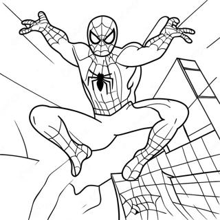 Spiderman Halloween färgläggningssida | Spiderman Halloween målarbild