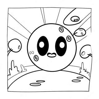 Pacman Jagande Spöken Målarbild | Pacman målarbild