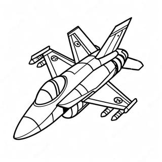 Top Gun Jet Fighter Målarbild | Top Gun målarbild