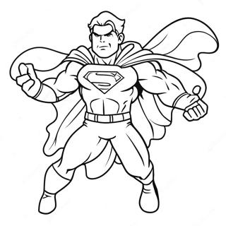Super Invincible Karaktär Målarbild | Oövervinnerlig målarbild