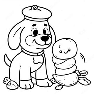 Chip och Potato Målarbild | Chip och Potatis målarbild