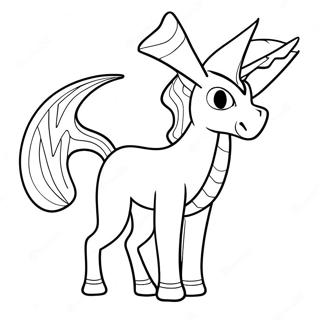 Arceus Målarbild | Arceus målarbild