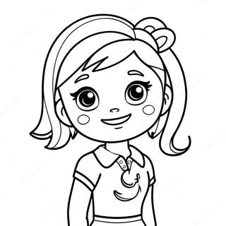 Polly Pocket Målarbild | Polly Pocket målarbild