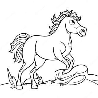 Bronco Målarbild | Bronco målarbild