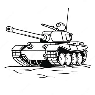 Tank Målarbild | Tank målarbild