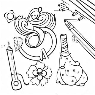 Matematik 3:e klass addition färgläggningssida | Matematik 3:e Klass målarbild