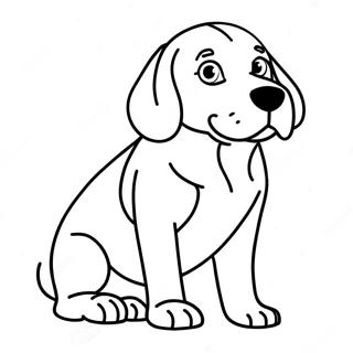 Beagle Målarbild | Beagle målarbild