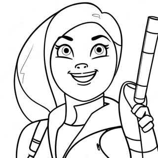 Kim Possible Målarbild | Kim Possible målarbild