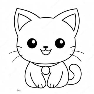 Kawaii Söt Djur Målarbilder