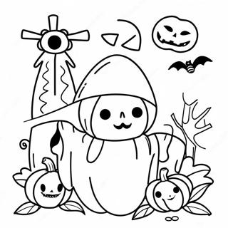 Kristen Halloween målarbild | Kristen Halloween målarbild