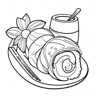 Sushi målarbild | Sushi målarbild