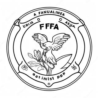 FFA Logotyp Målarbild | FFA målarbild