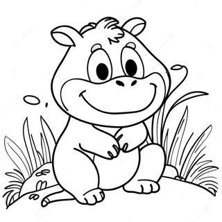 Gruffalo färgläggningssida | Gruffalo målarbild