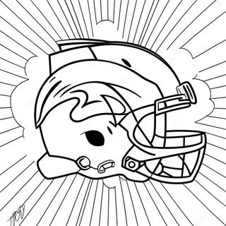 Baltimore Ravens logotyp färgläggningssida | Baltimore Ravens målarbild