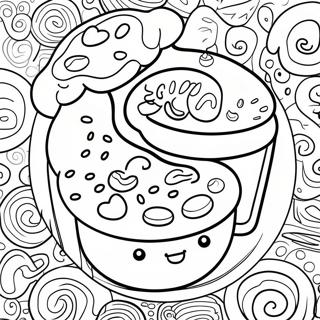 Dunkin Donuts Logotyp Målarbild | Dunkin Donuts målarbild