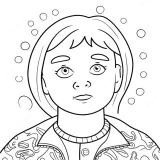 ADHD Medvetenhet Målarbild | ADHD målarbild