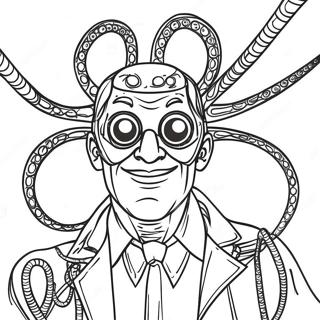 Doc Ock med Tentakler Målarbild | Doc Ock målarbild
