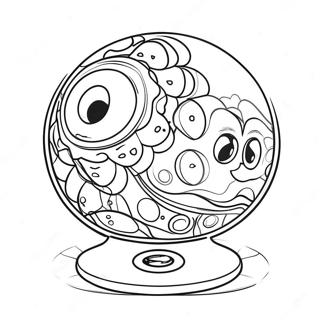 Pop It fidget leksak färgläggningssida | Pop It målarbild