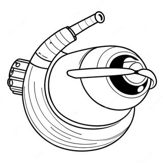 Turbo Målarbild för Barn | Turbo målarbild