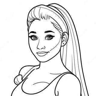 Ariana Grande Målarbild | Ariana Grande målarbild