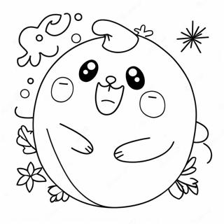 Squishmallow Jul Målarbok | Squishmallow Jul målarbild