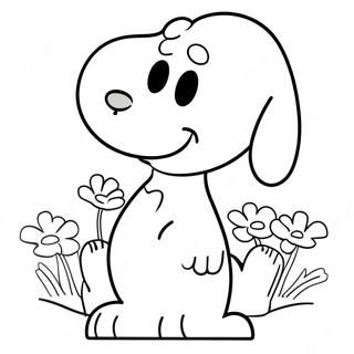 Snoopy målarbild | Snoopy målarbild
