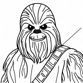 Chewbacca målarbild | Chewbacca målarbild
