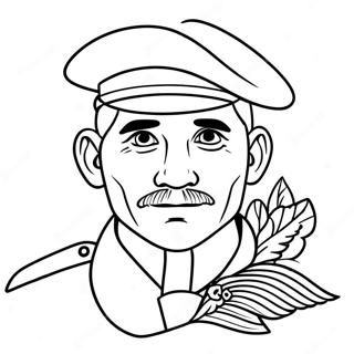 Veterandagen Målarbild | Veterandagen målarbild