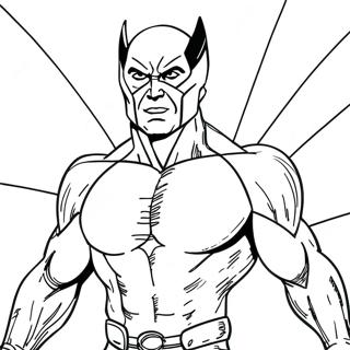 X-Men Målarbild | X-Men målarbild