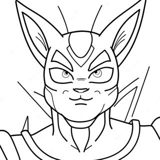 Beerus Målarbild | Beerus målarbild