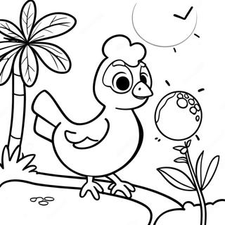 Chicka Chicka Boom Boom Målarbild | Chicka Chicka Boom Boom målarbild