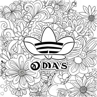 Adidas Logotyp Målarbild | Adidas målarbild