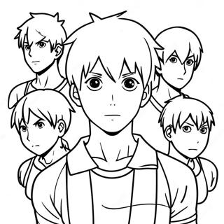 Haikyuu Målarbild | Haikyuu målarbild