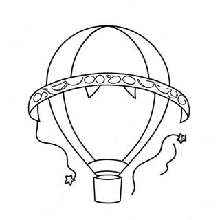 Lysande Grattis Ballong Målarbild | Grattis målarbild