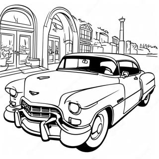 Cadillac Målarbild | Cadillac målarbild