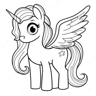 Alicorn Målarbild | Alicorn målarbild