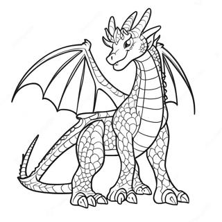 Majestätisk Drake Prins Målarbild | Drakprinsen målarbild