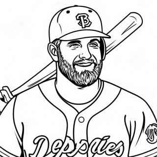 Bryce Harper målarbild | Bryce Harper målarbild