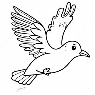 Fågel som flyger målarbild | Fågel som flyger målarbild