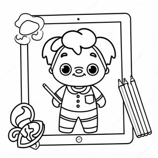 Bästa iPad Färgläggningssidor App för Barn | Bästa Appar för iPad målarbild