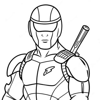 GI Joe Målarbild | GI Joe målarbild