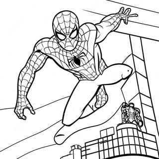 Amazing Spider Man färgläggningssida | Fantastiska Spindelmannen målarbild