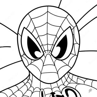 Vänlig Spiderman Ansikte Målarbild | Spindelmannen Ansikte målarbild