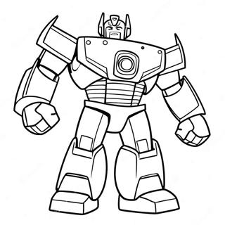 Optimus Prime Räddningsrobotar Färgläggningssida | Räddningsrobotar målarbild