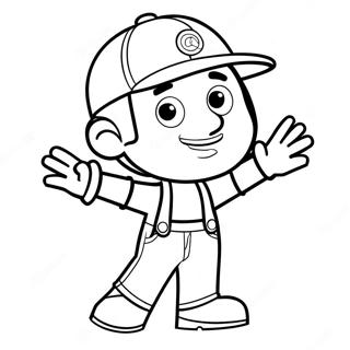 Handy Manny Målarbild | Handy Manny målarbild